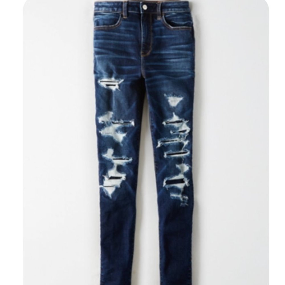 American Eagle Super High Waisted Jegging